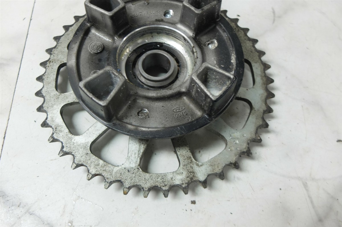 12 Kawasaki ZX 636 6 ZX6 ZX636 Ninja rear back drive hub and