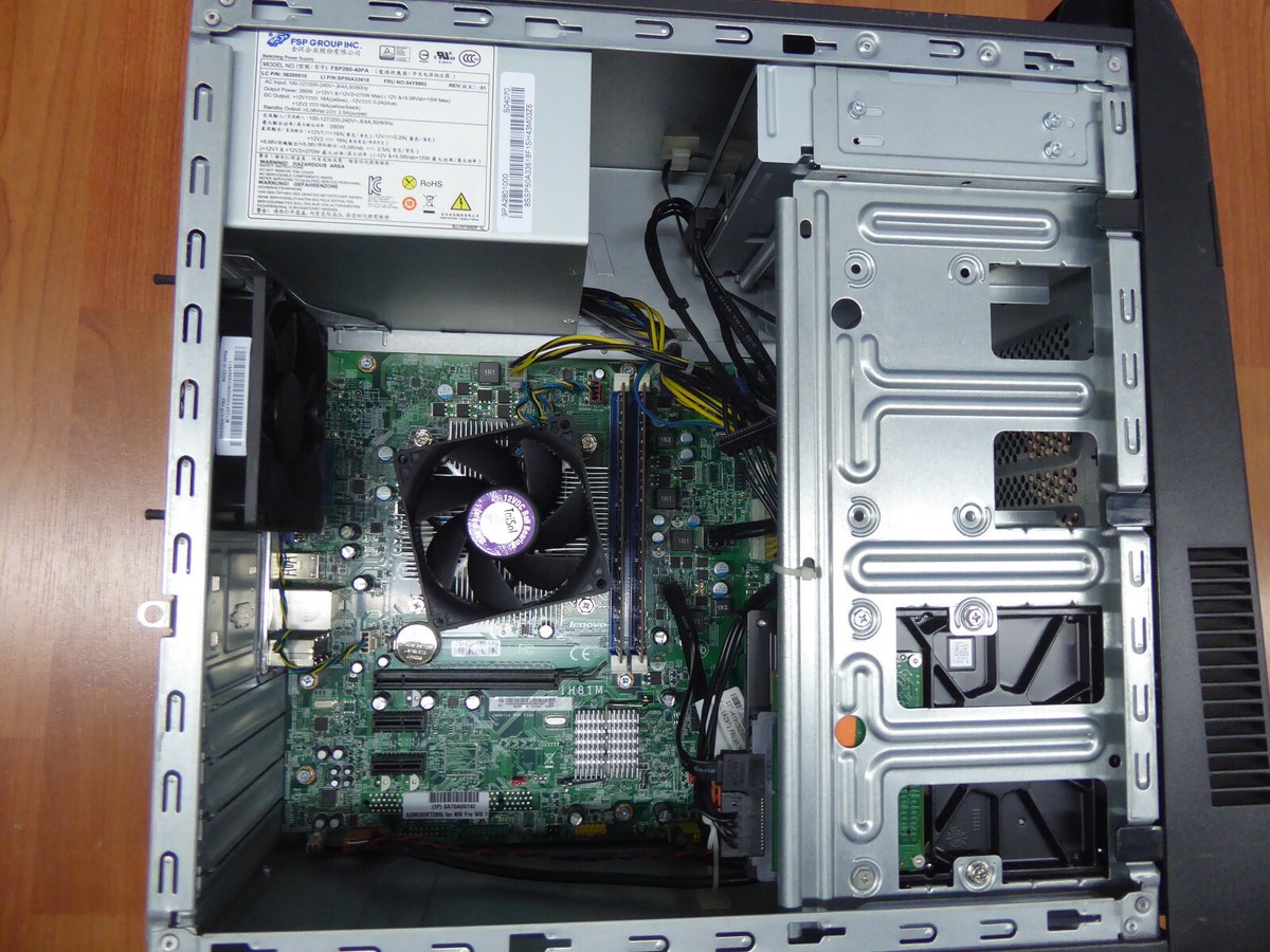 LENOVO THINKCENTRE M73 TOWER PC INTEL i3-4130 3.4GHz 8GB 500GB