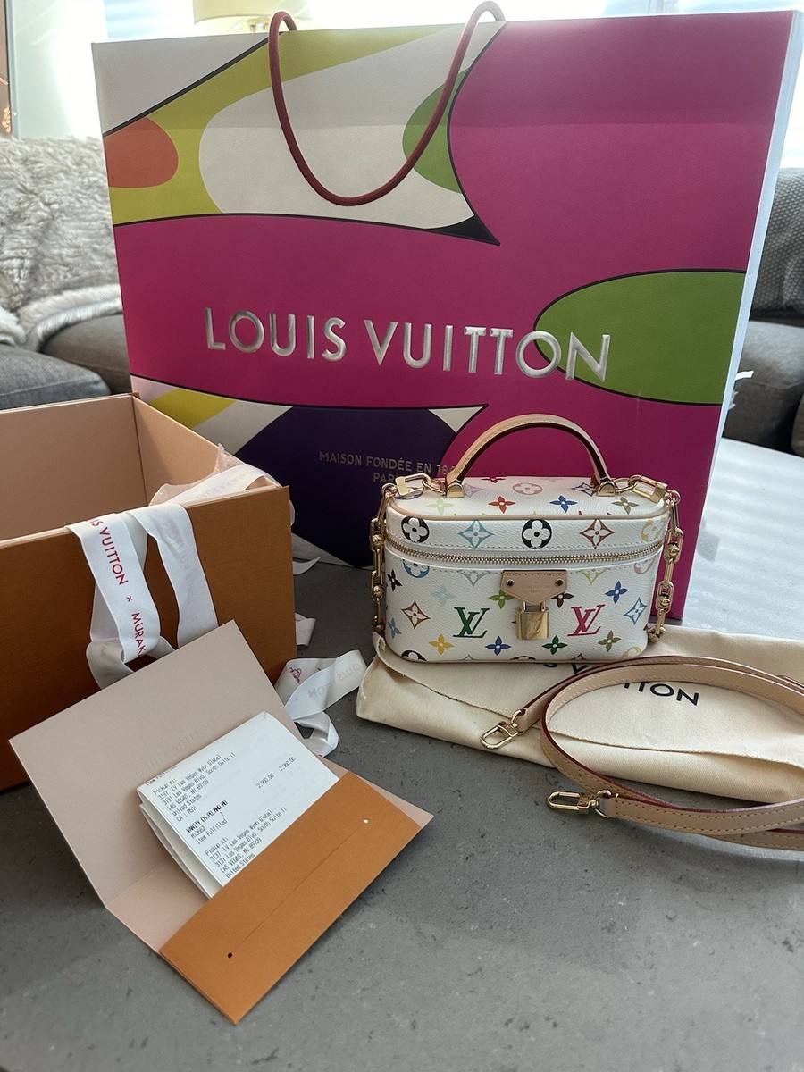 Louis Vuitton x Takashi Murakami Vanity Chain Pouch M13662 NEW