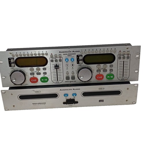 American Audio CK-1000 MP3 PROFESSIONAL MP3 CD PLAYER /MIXER Free