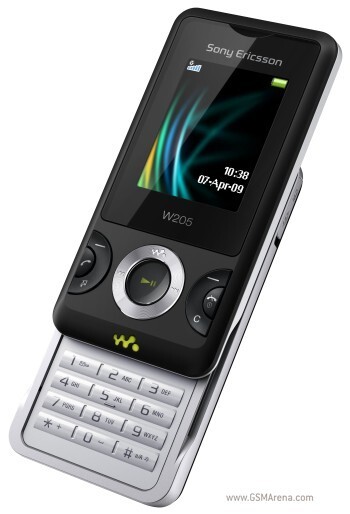 Sony Ericsson Walkman W205 - Ambient black (Unlocked) Mobile Phone