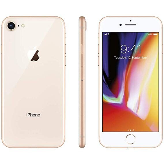 Apple iPhone 8 64GB Gold - Unlocked | Rare iOS 14 (14.6) | Good (B