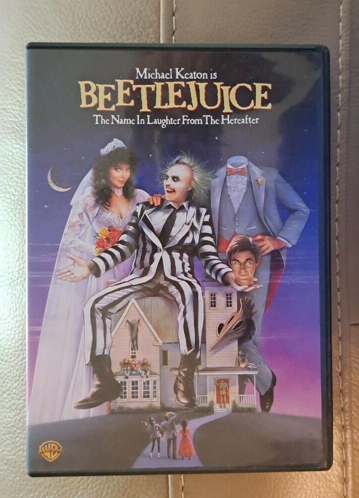 BEETLEJUICE 20th Anniversary DVD Tim Burton 1988 VG | eBay
