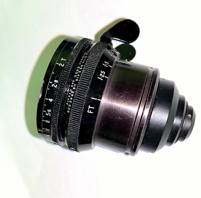 Carl Zeiss Jena Sonnar 5CM F1.5 Arriflex Mount Lens Very Clean | eBay