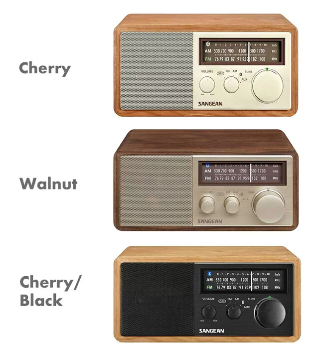 SANGEAN FM/AM Radio Compatible Bluetooth Speaker WR-302 9.4x4.5x6