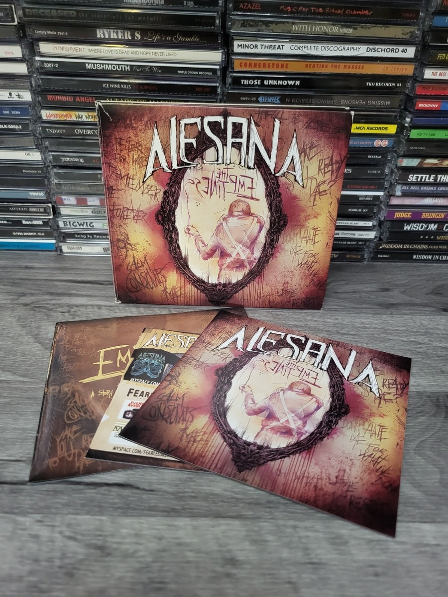 Fearless Records Alesana the Emptiness 2010 CD FRL 30133-2 Digipak