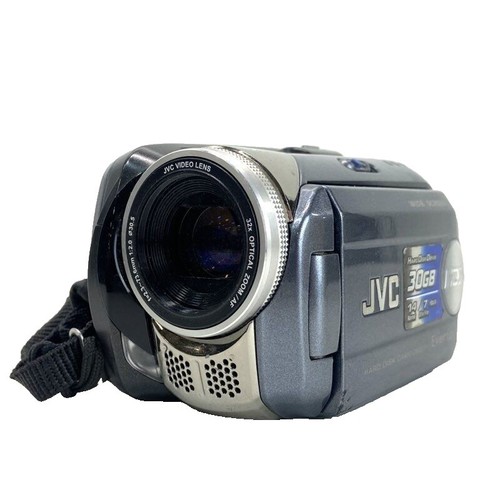JVC Kenwood Everio GZ-HM133 White Camcorder Video Camera Full HD