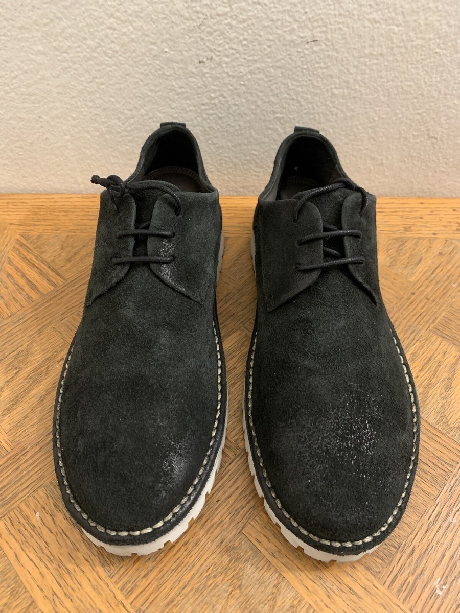 Marsell Gomme Black Santacco Leather Lace Up Shoes Size EU 43 US