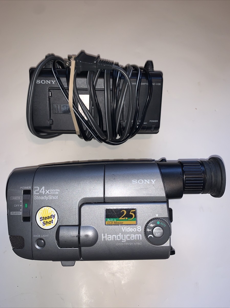 Sony Handycam CCD-TRV21 Video8 Camcorder Tape Playback Recorder