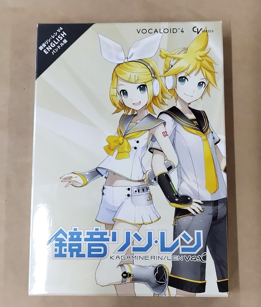VOCALOID Kagamine Rin/Len V4X ENGLISH Bundle Edition Music Crypton