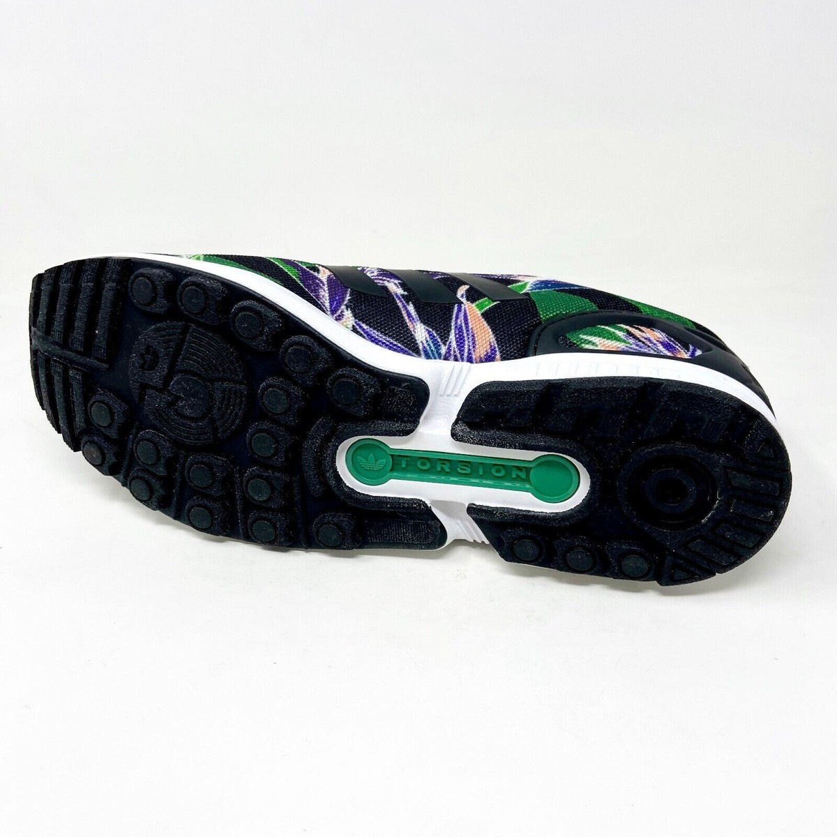 Adidas Originals ZX Flux Torsion Hawaiian Black White Mens Running