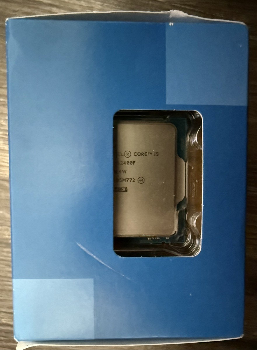 Intel Core i5-12400F Processor (4.4 GHz, 6 Cores, LGA 1700) Box