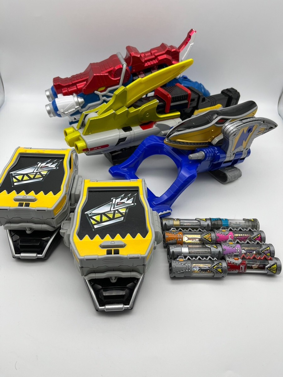 Power Rangers Kyoryuger Set Giga Gabu Revolver Gun Morpher Dino