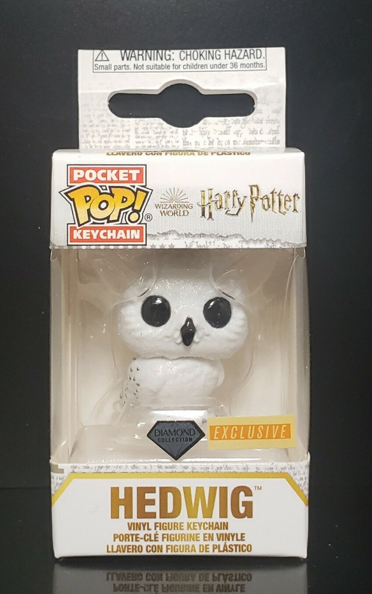 Funko Pocket Pop! Keychain - Harry Potter Hedwig Flocked Exclusive