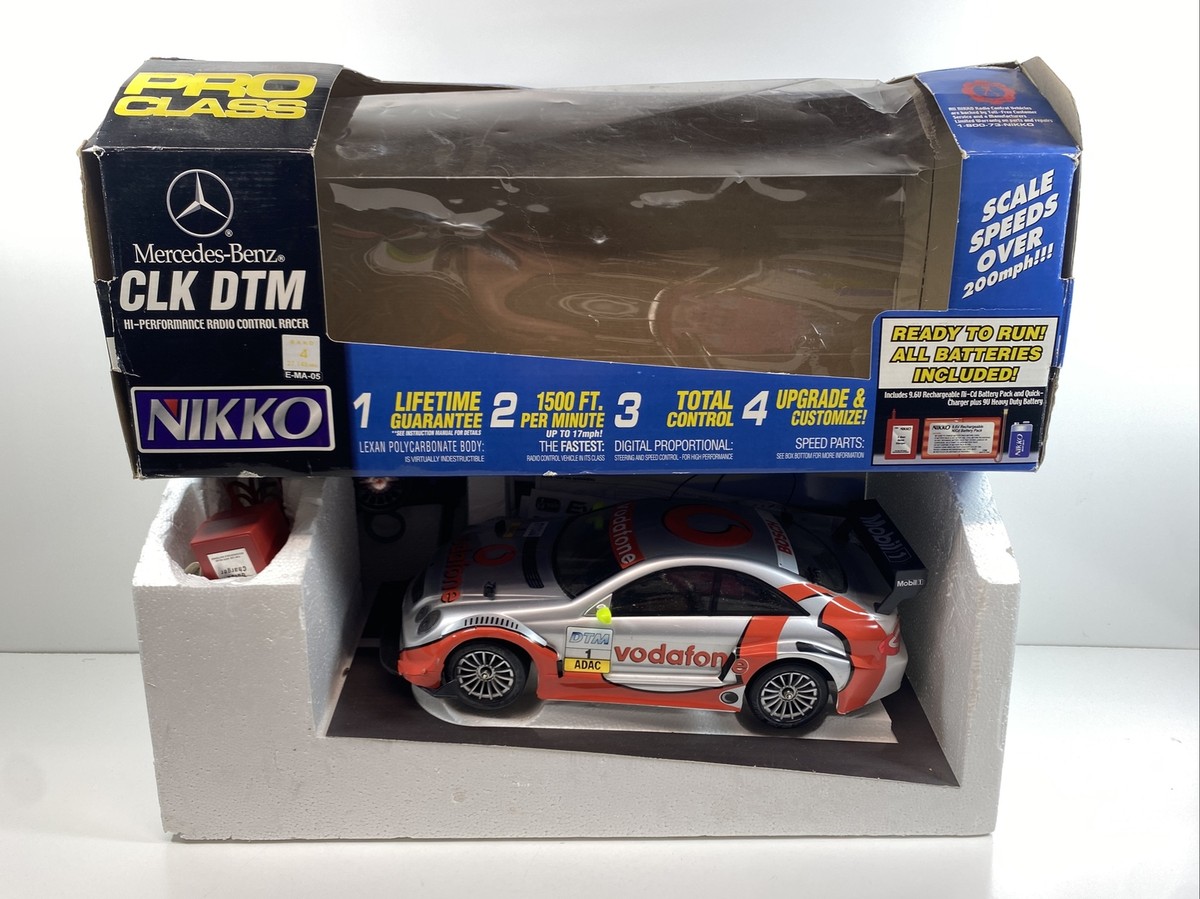 Vintage NIKKO - Mercedes Benz CLK-DTM - Remote Control RC Race Car