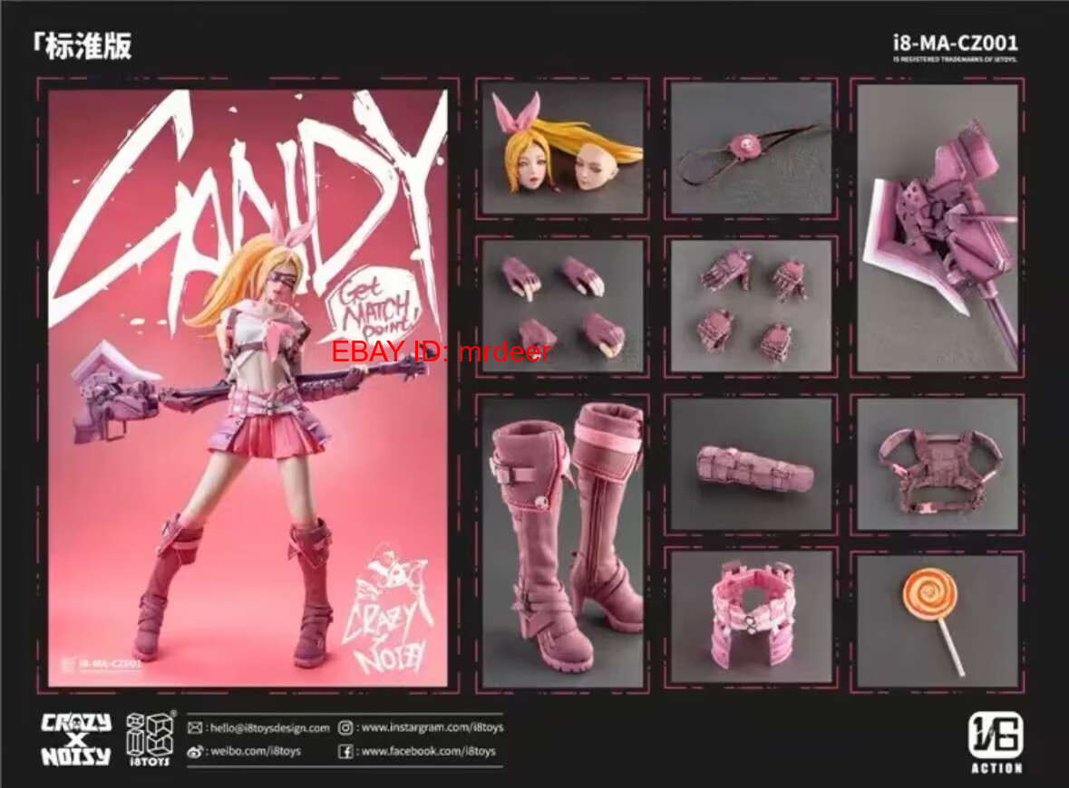 18Toys 1/6 Candy Noizy I8-Ma-Cz001 Mentality Girl Action Figures
