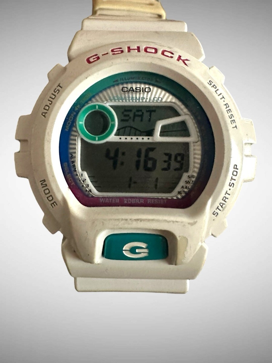 Casio G-Shock GLX-6900 G-Lide Quartz Digital White Watch New