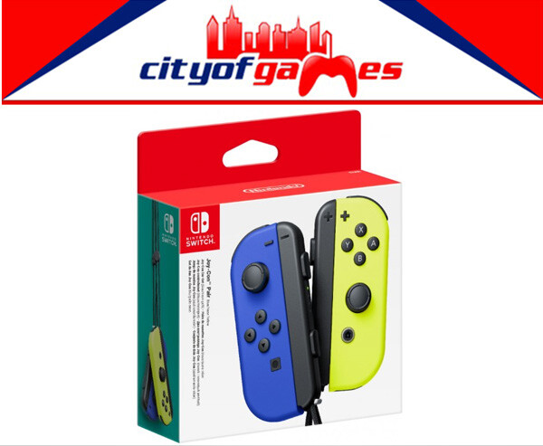 Joy-Con Pair Controller - Neon Blue/Neon Yellow Nintendo Switch