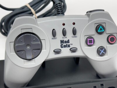 MadCatz Turbo Playstation 1 PS1 Controller Tested Working With