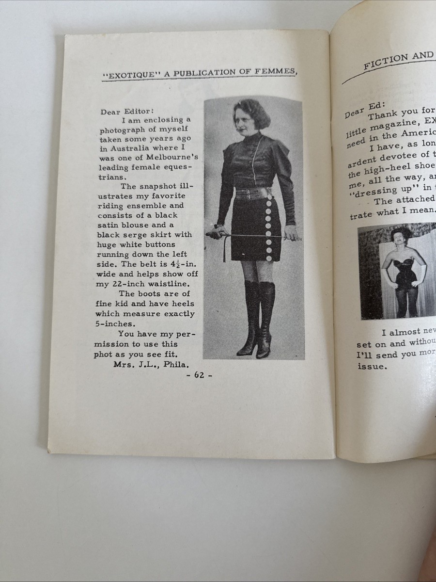 Exotique Magazine - #10 Very Rare Vintage Magazine 1950s - Burmel