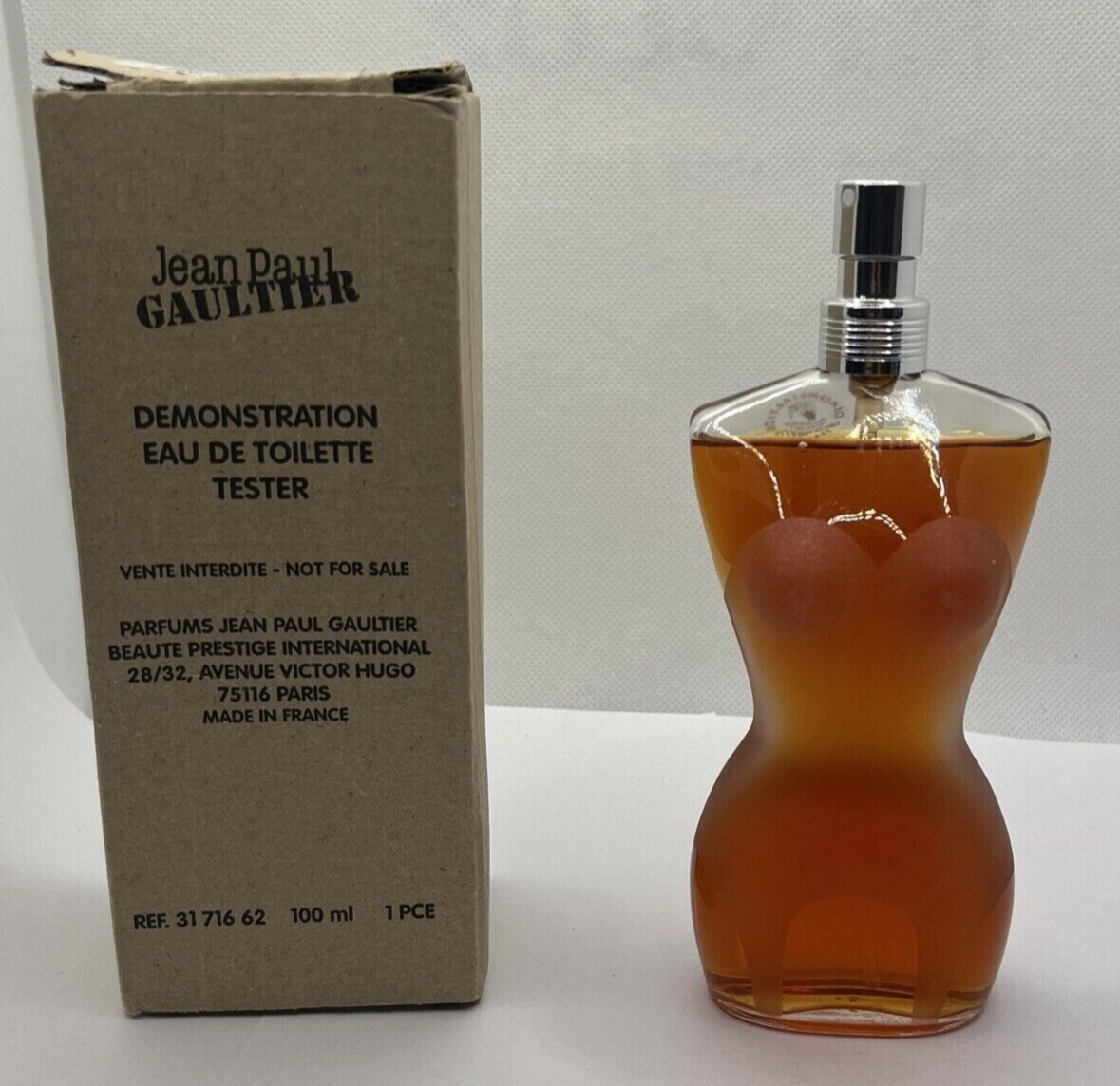 Jean Paul Gaultier Classique Eau De Toilette Spray 100ml Original