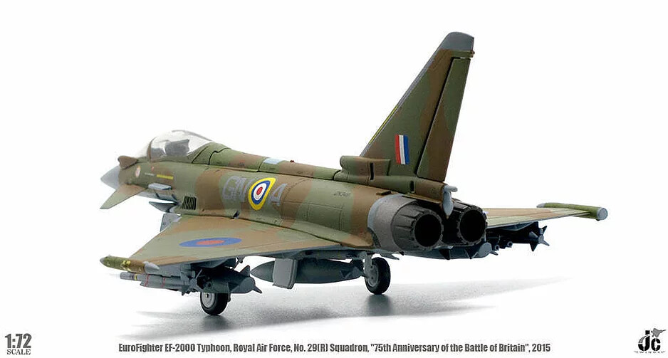 Eurofighter EF-2000 Typhoon RAF 2015 1:72 JC Wings | eBay