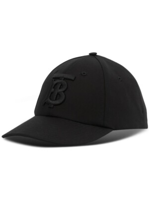 Burberry BLACK Monogram Motif Baseball Cap | eBay