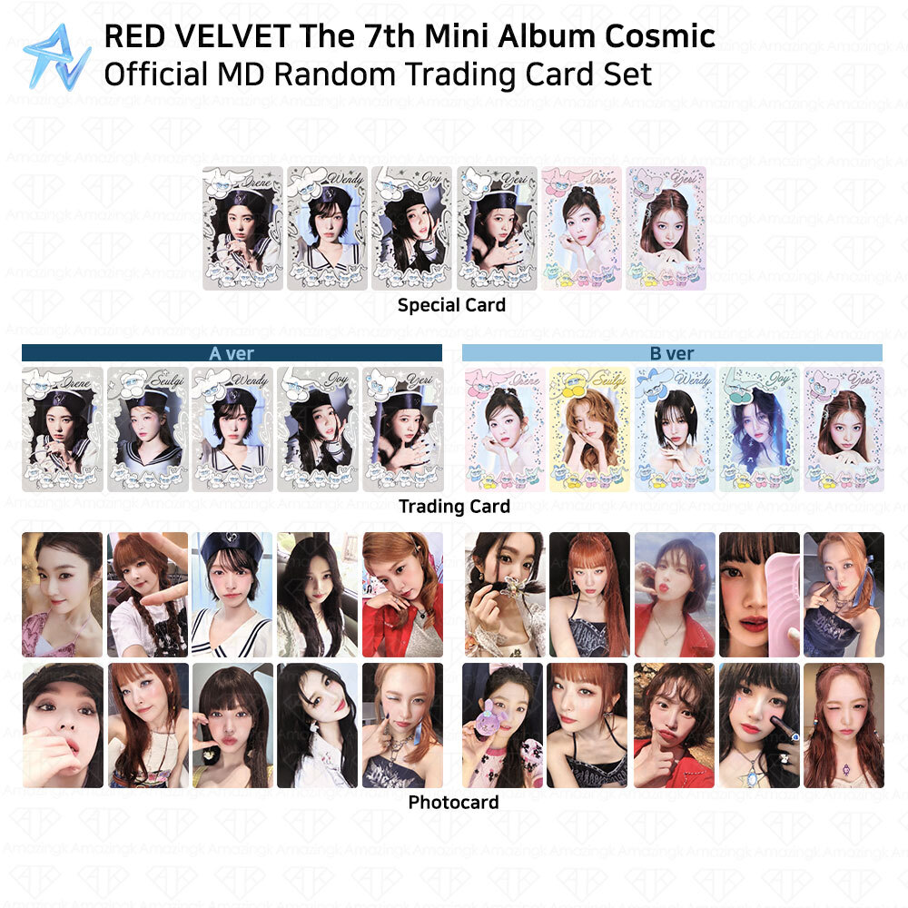 RED VELVET The 7th Mini Album Cosmic Official MD Random Trading