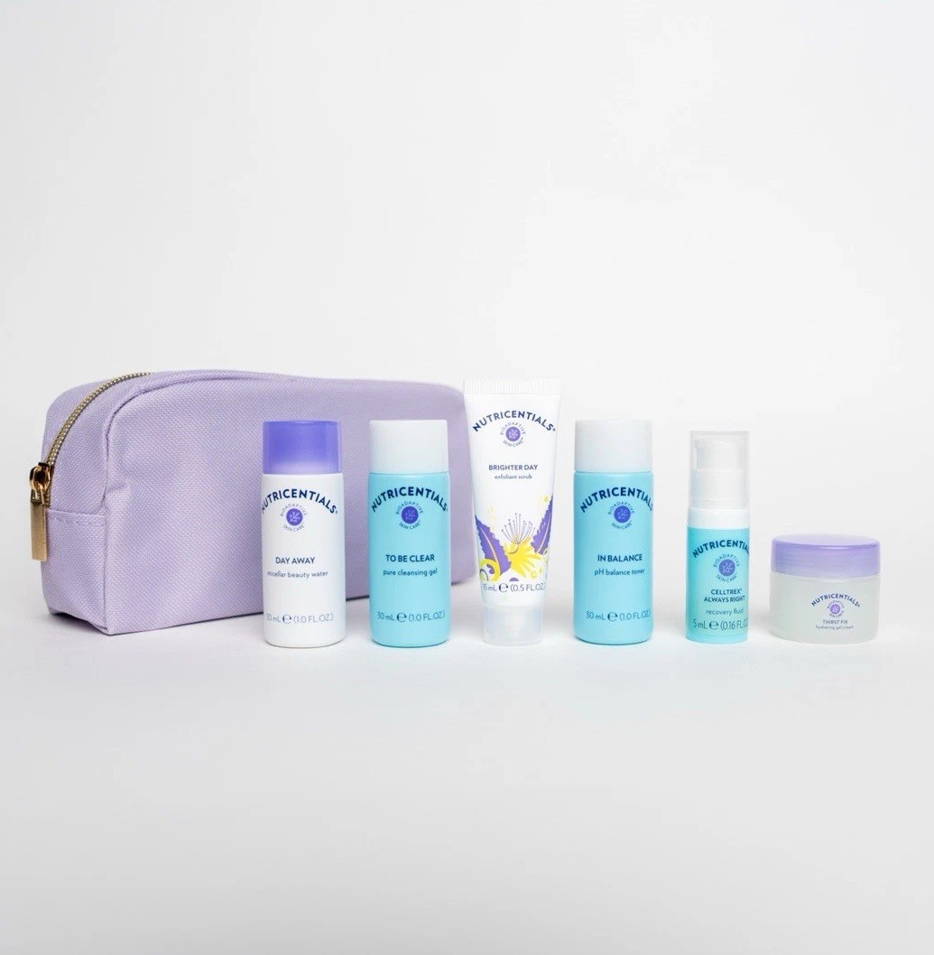 NuSkin nutricentials Travel Set- a bag Included EXP 12/2027 | eBay