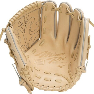 Mizuno Pro Baseball Hard Glove HAGA JAPAN Pitcher left-handed 11.5