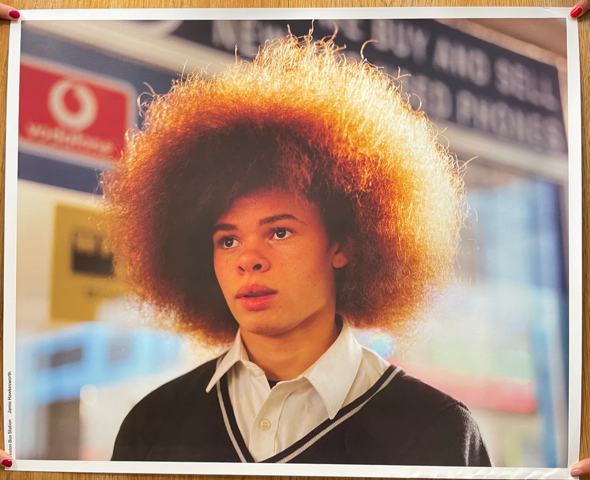 Jamie Hawkesworth, Rare Hand signed Preston bus station poster | eBay