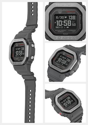 CASIO G-SHOCK DW-H5600MB-8JR G-SQUAD Bluetooth GPS Solar Watch