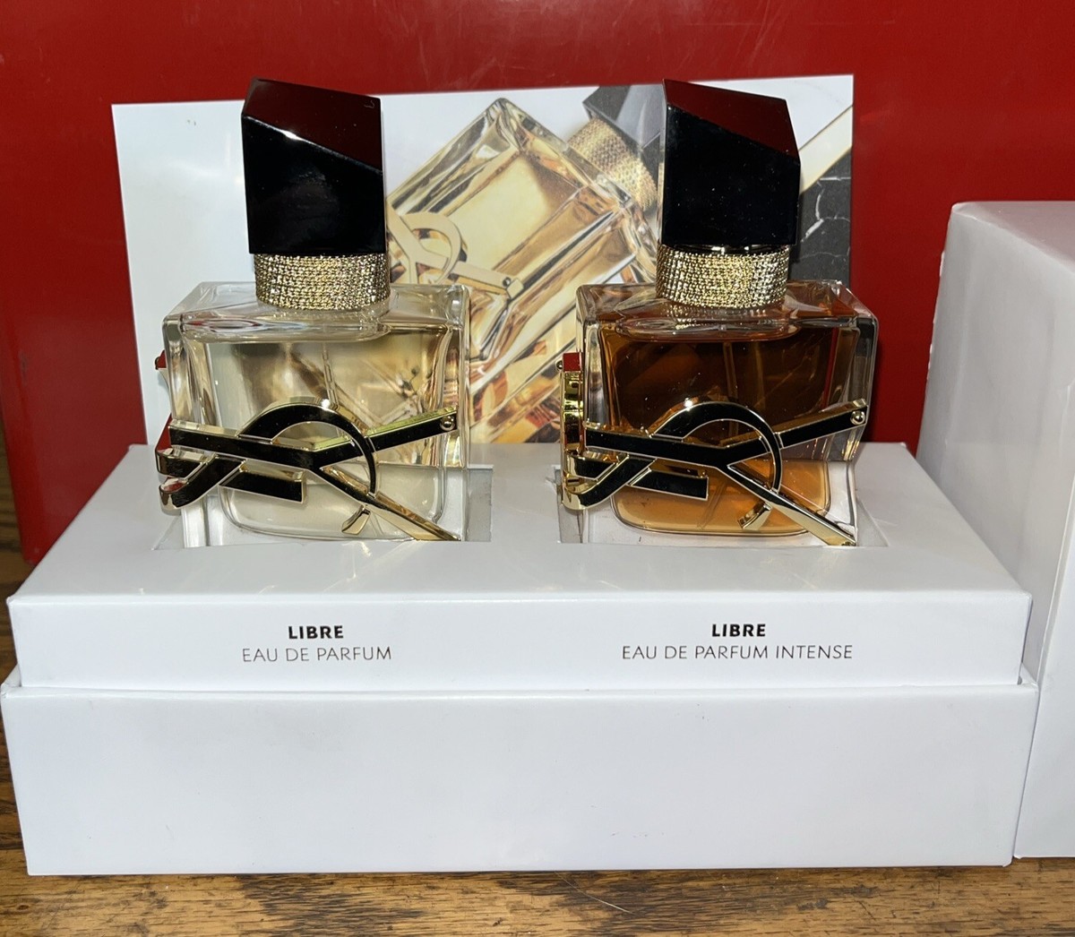YSL Duo Perfume Set -YSL Libre & Libre Intense 30 Ml 1 Oz Gift Set