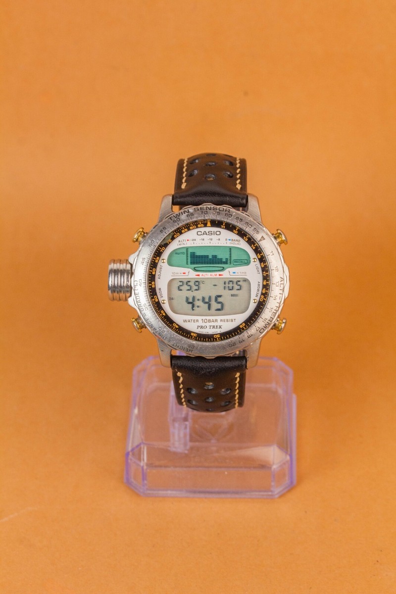 Casio ALT-7000 Pro Trek Twin Sensor 961 Mens Watch | eBay