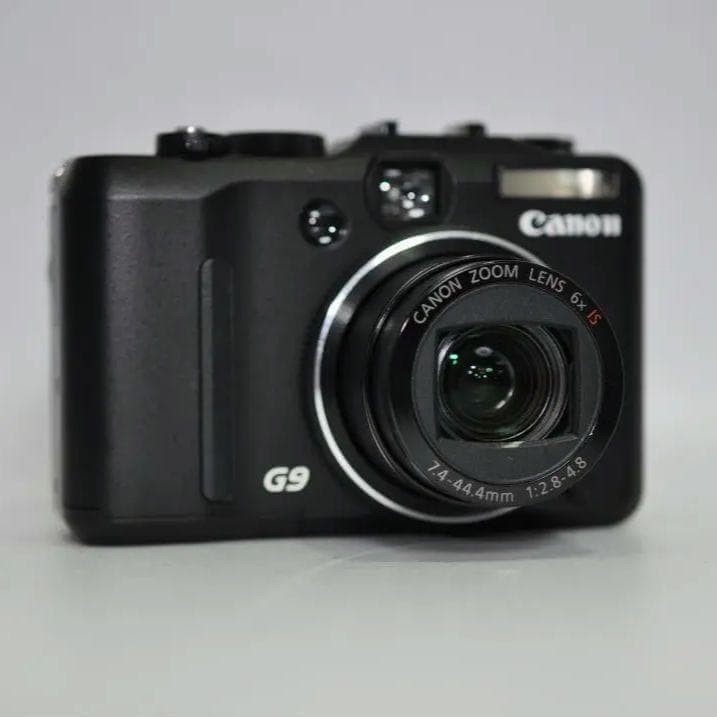 Near Mint] Canon PowerShot G9 Black 12.1MP Digital Camera 6x zoom
