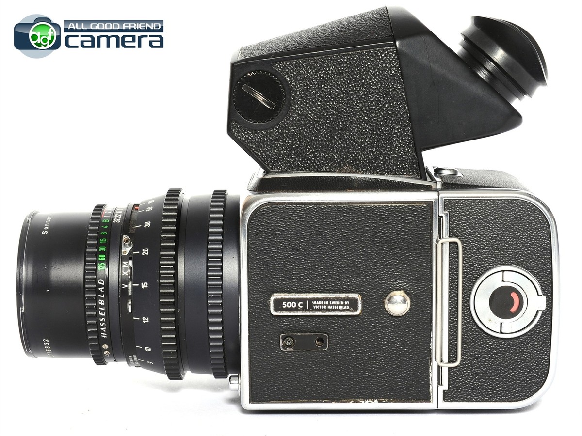 Hasselblad 500C Camera with C 150/4 Lens, A16 Back & Kiev TTL
