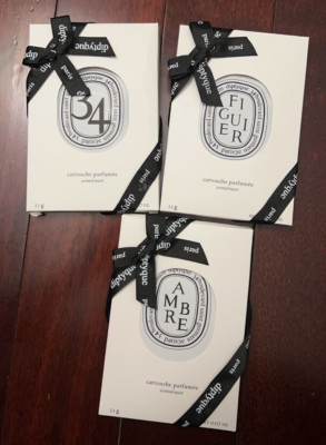 Diptyque Scented Insert 0.07oz Car fragrance sealed 9 choices Fast