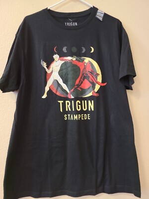 Trigun - Stampede Anime Manga Unisex T-Shirt NWT XL SIZE | eBay