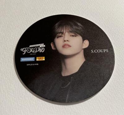 SEVENTEEN SVT FOLLOW THE CITY Cafe Coaster Limited collaboration