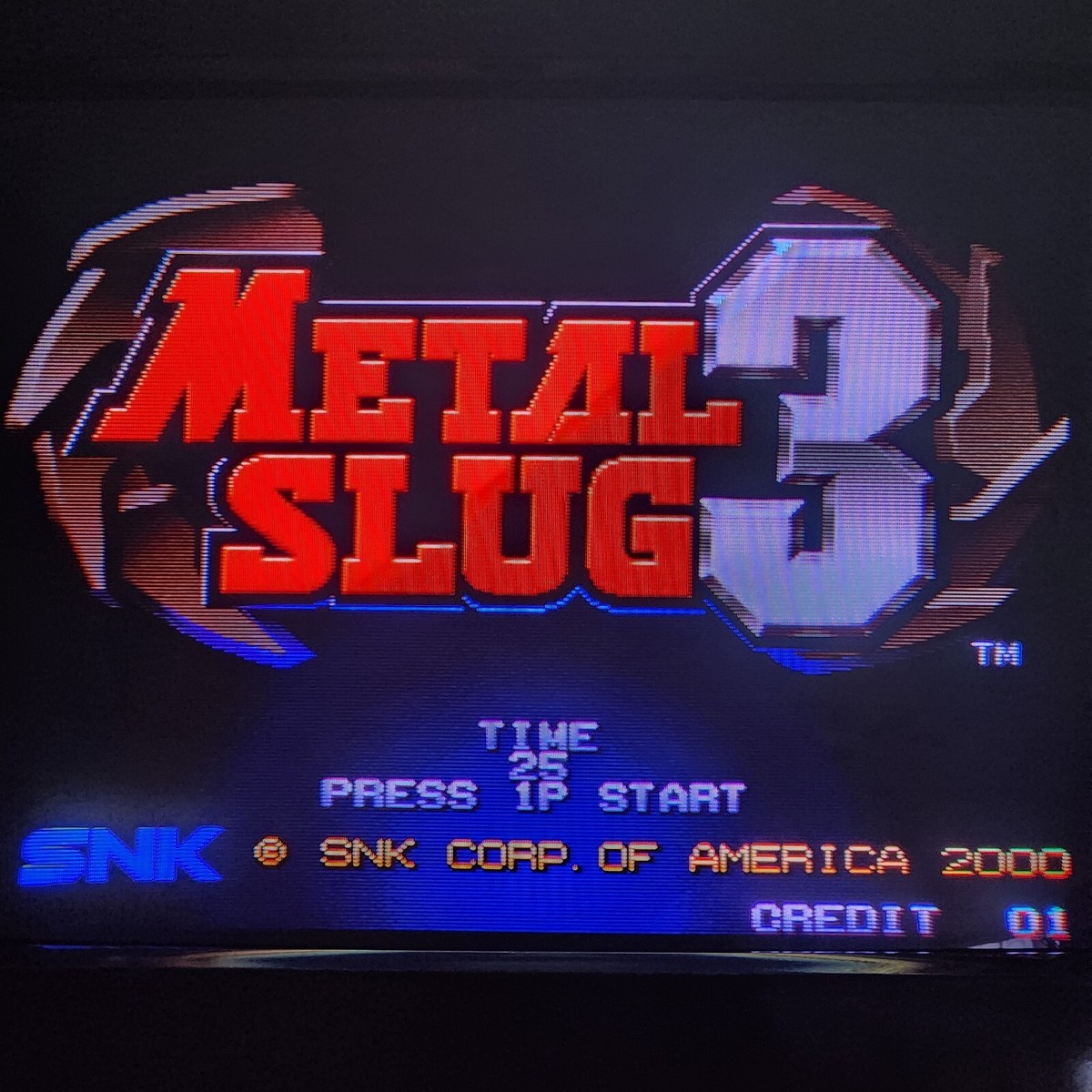 Metal Slug 3 (メタルスラッグ3) MVS Cartridge (SNK) 100% Working