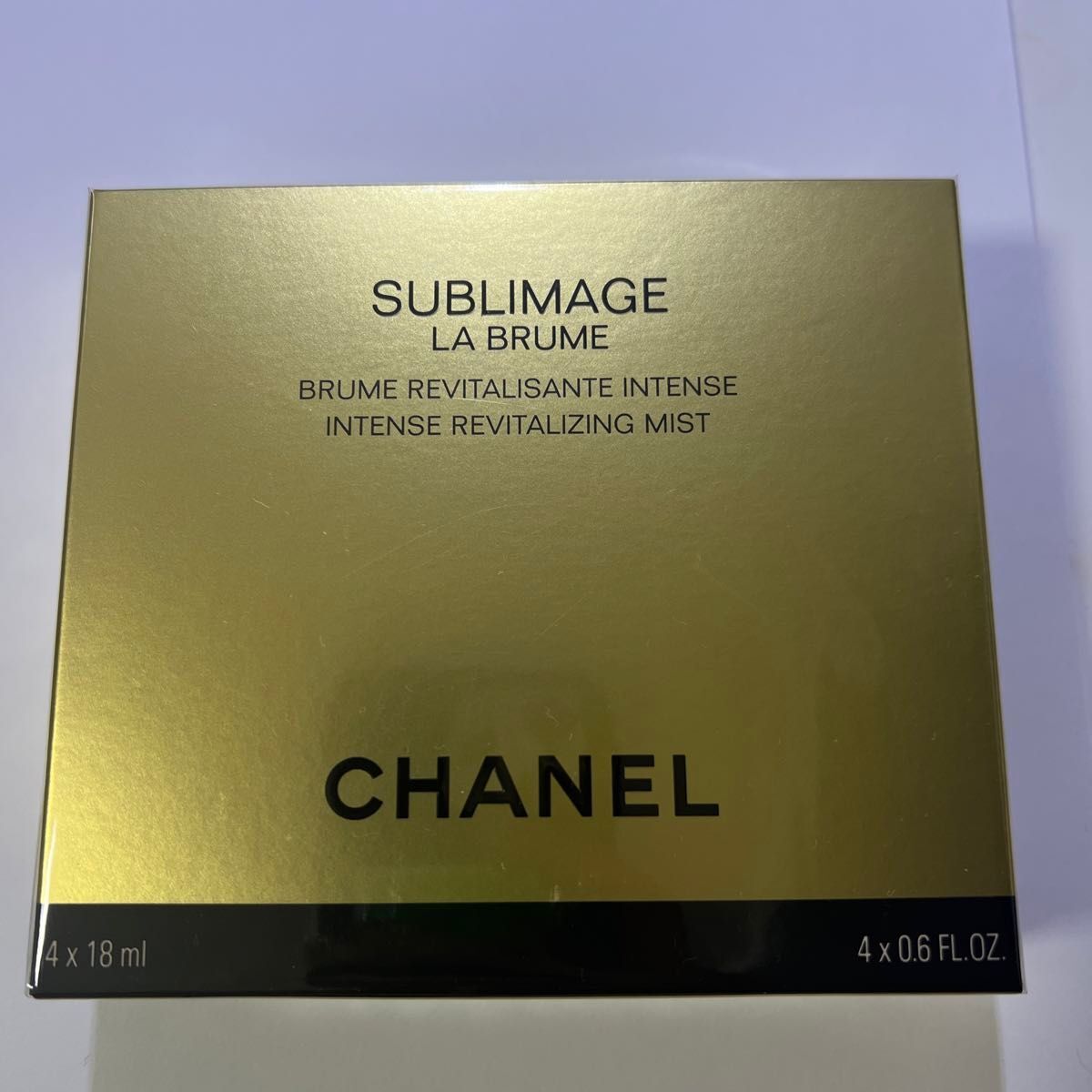 CHANEL SUBLIMAGE LA BRUME INTENSE REVITALIZING MIST (18ml / 0.6fl