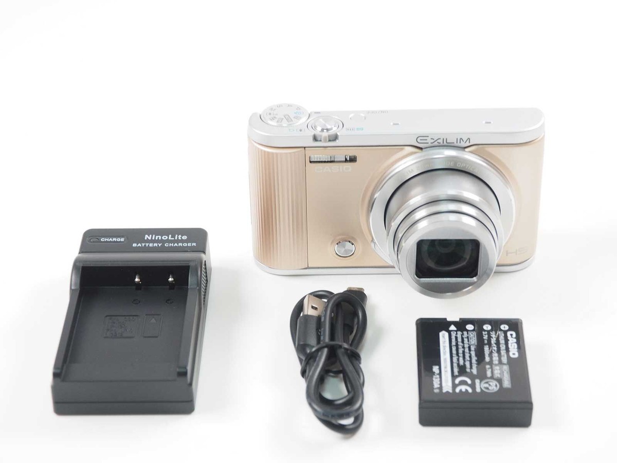 Near Mint] Casio HIGH SPEED EXILIM EX-ZR1800 GOLD 16.1 MP Digital