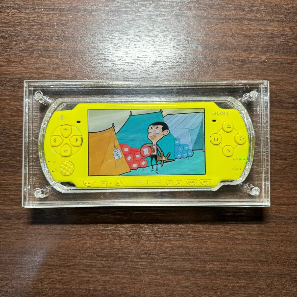 PSP 3000 Bright Yellow Edition • Custom DIY Modified Crystal