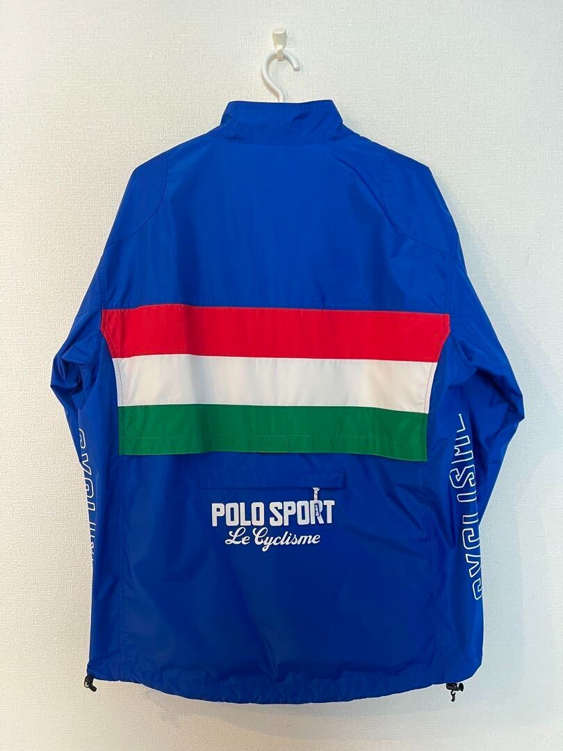 POLO SPORT Cycling Jacket Blue Ralph Lauren Sports / Size : L