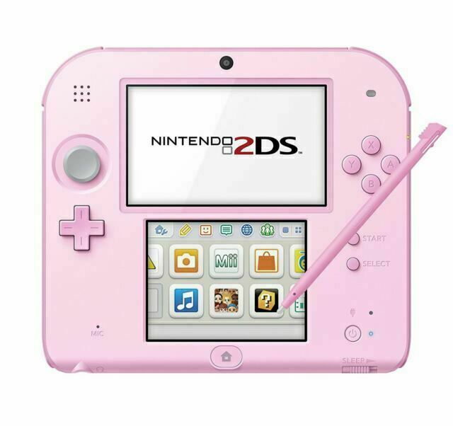 Nintendo 2DS 4 GB Pink Console Game for sale online | eBay