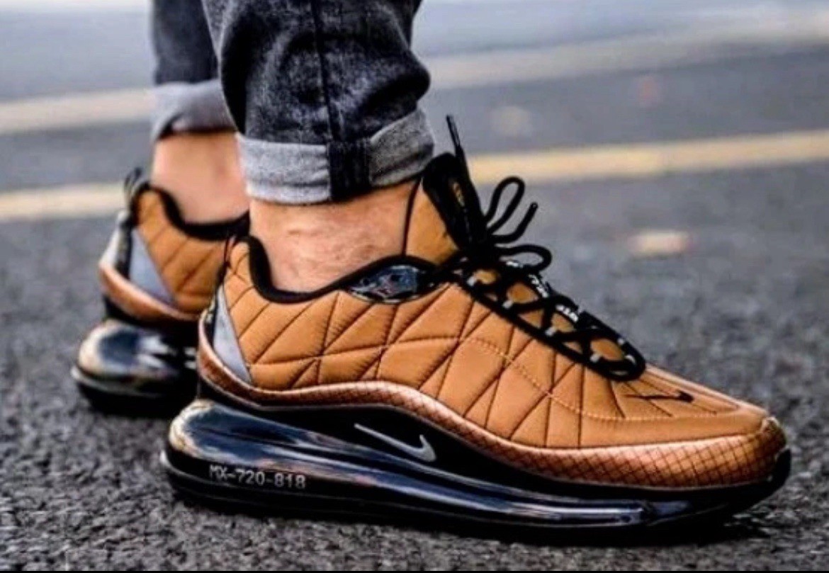 Size 9.5 Nike Air MX 720-818 Shoes Metallic Copper BV5841-800 | eBay