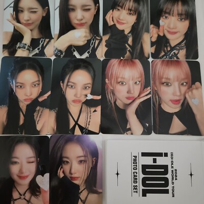 G)I-DLE) PHOTO CARD SET 2024 WORLD TOUR MD | eBay