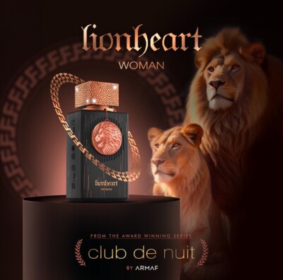 Club de Nuit LIONHEART Woman EDP Perfume By Armaf 3.4oz / 100ml