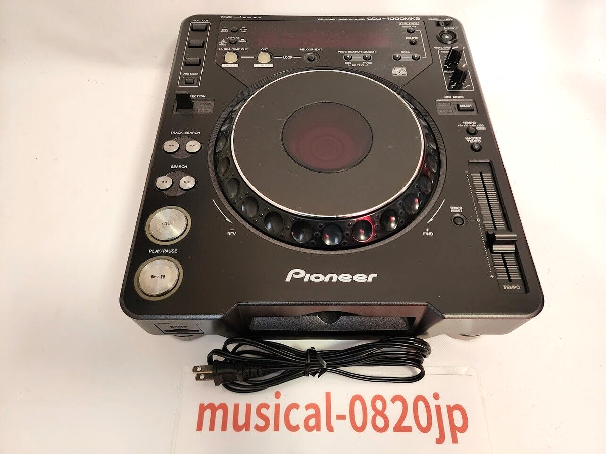 Pioneer DJ CDJ-1000 MK2 Digital CD Deck Turntable Compact Disc