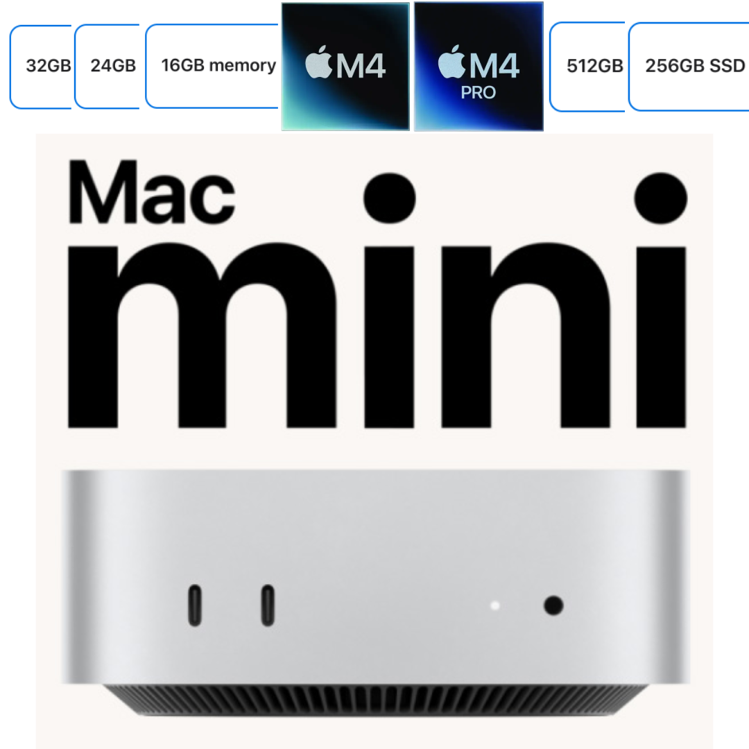 New 2024 Apple - Mac mini Desktop - M4 chip, Choose RAM, SSD | eBay